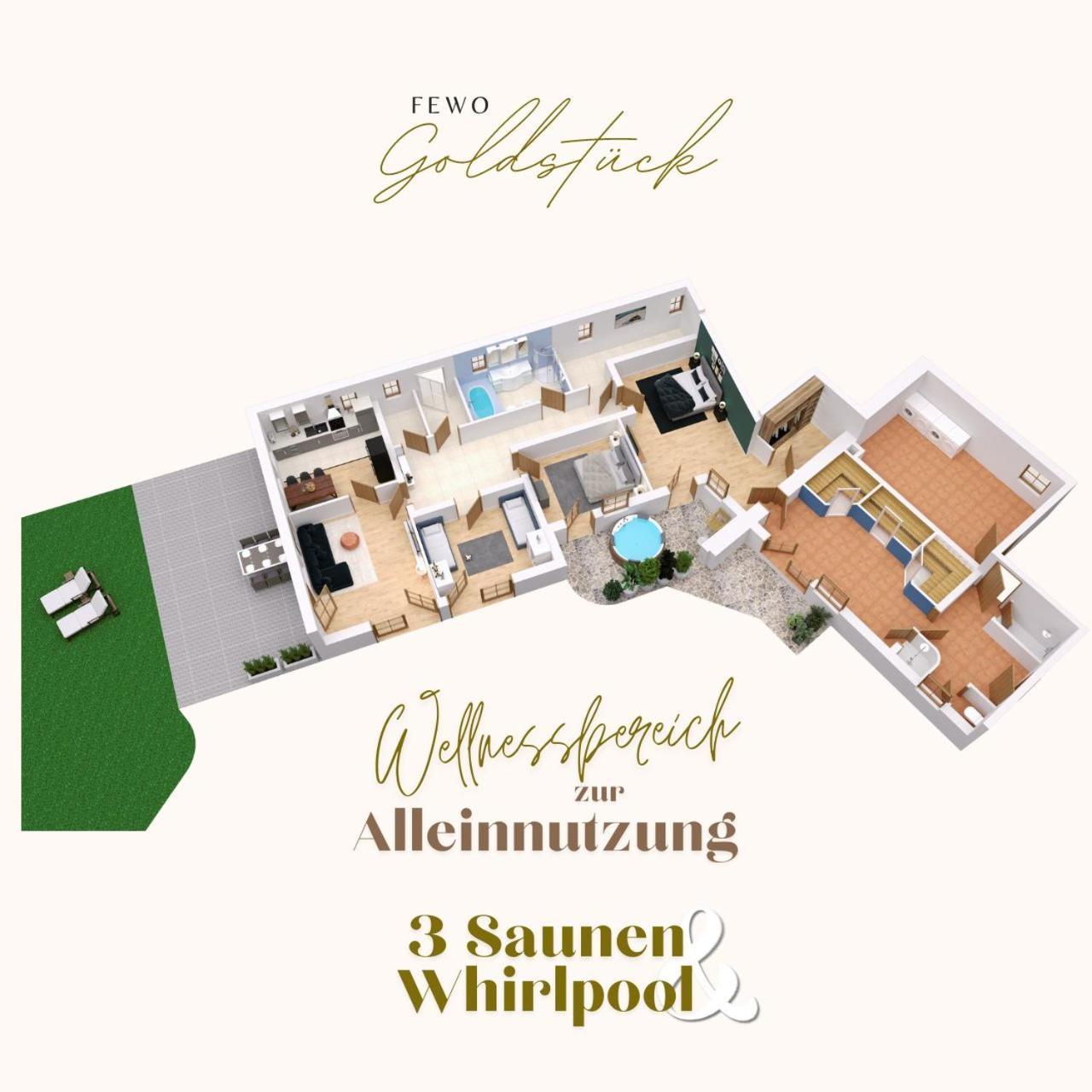 Fewo Goldstueck Mit Privatem Spa Und Whirlpool Grafenau  Kültér fotó